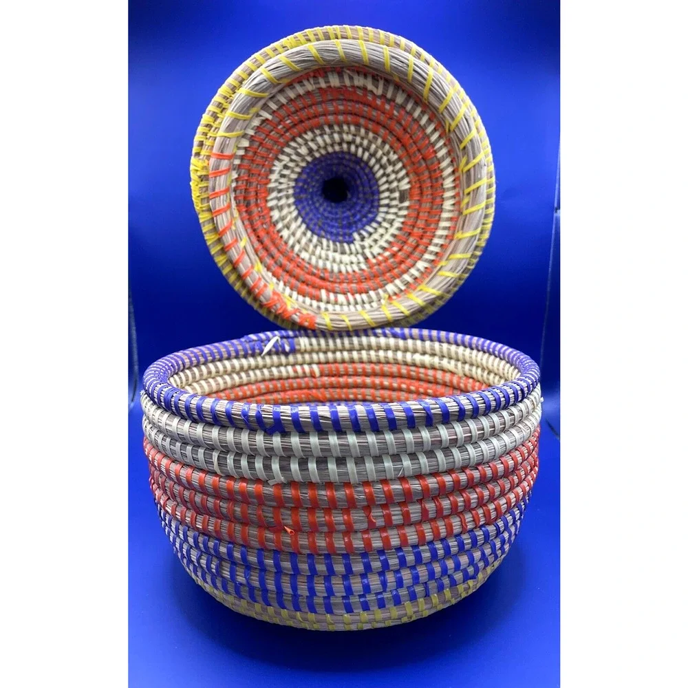 New Gitzell Fairtrade Basket Handmade in Africa